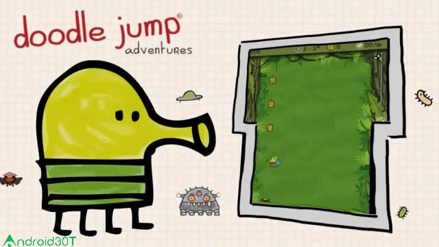 معرفی بازی اعتیادآور و محبوب دودل جامپ – Doodle Jump