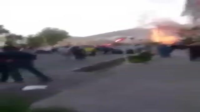 ‫انفجار خط لوله اصلی گاز شهران در تهران  Explosion in Tehran‬‎