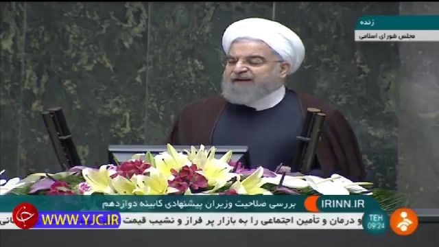 روحانی از دلیل انتخاب نکردن وزیر زن در کابینه اش گفت