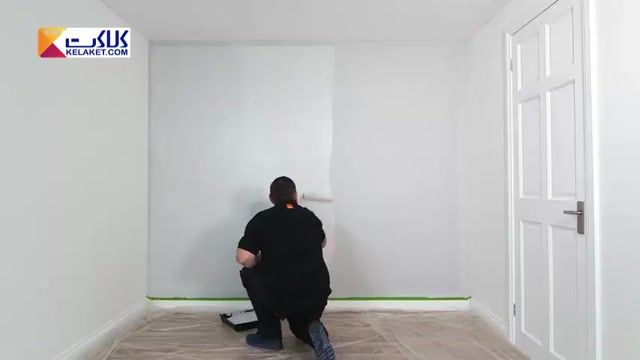 آموزش اصولی و حرفه ایی رنگ کردن دیوار های خانه 