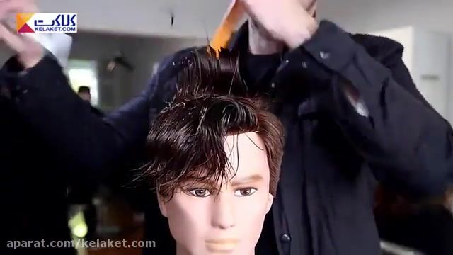 آموزش کوتاه کردن موی مردانه با ماشین و قیچی