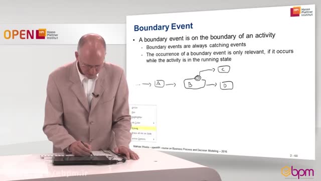مدل سازی رویدادهای مرزی و رویدادهای مرزی خطا