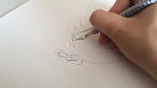 Kuroko no basket_drawing aomine daiki