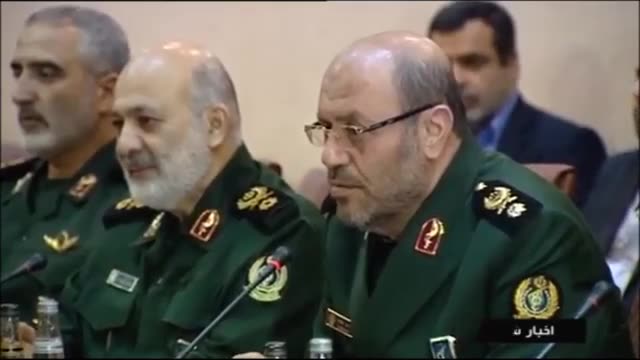 Iran DM Gen Dehqan & Iraq DM al-Hiyali discussion Defense Cooperation بررسی سند دفاعی ایران وعراق