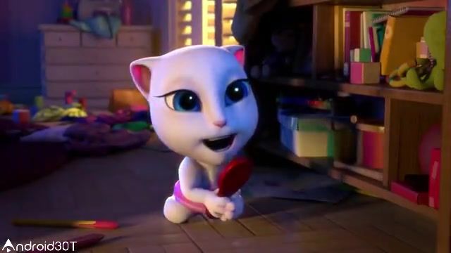 بازی کودکانه و محبوب صحبت با آنجلا My Talking Angela