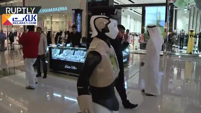 اولین ربات پلیس جهان در امارات !!