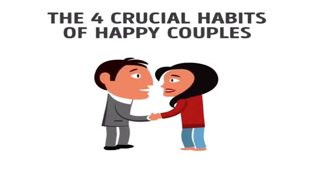 چهار عادت همیشگی زوج های خوشبخت + زیرنویس