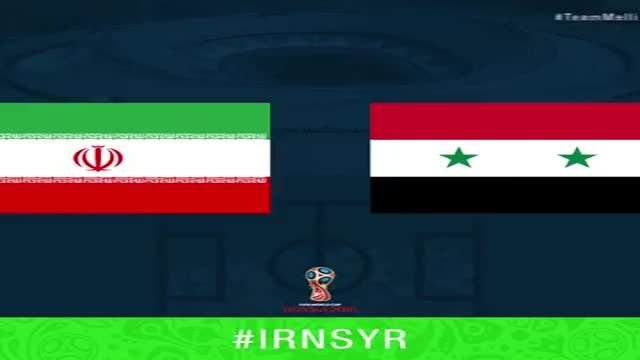‫موشن گرافی از تاریخچه بازیهای ایران و سوریه‬‎