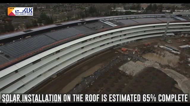 پیشرفت ساخت مقر اپل در اولین ماه سال 2017