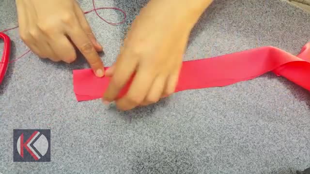 DIY, How To Make Flower Around Collar | کاردستی، ساخت گل دور یخن