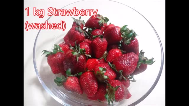Strawberry Jam  طرز تهیه  مربای توت زمینی