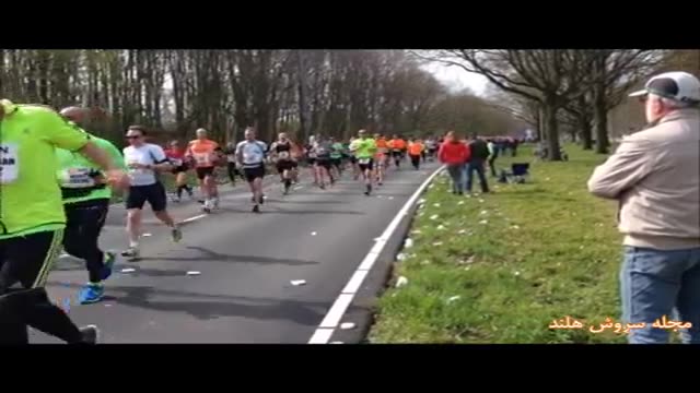 مسابقه دو ماراتن روتردام 2015