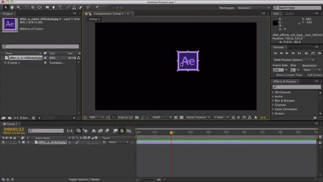 3- عوض کردن مسیر انیمیشن در Adobe After Effect