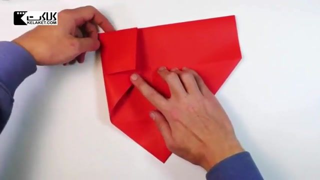 آموزش درست کردن کیف پول کاغذی با بکارگیری هنر اوریگامی