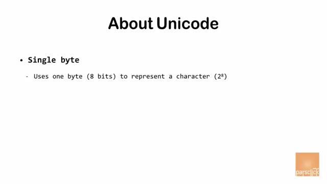11- کاراکترهای Unicode در RegEx عبارت با قاعده