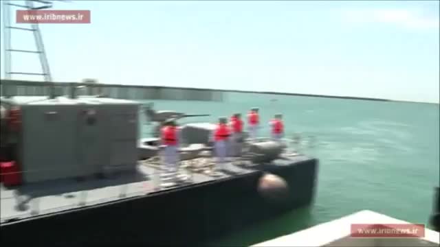 Iran navy in Baku for International Army Games 2017ناو ایران درباکو مسابقات بین المللی روسیه 2017