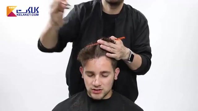 آموزش کوتاه کردن یک مدل موی مردانه که قسمت های پهلوی سر خالی می شود
