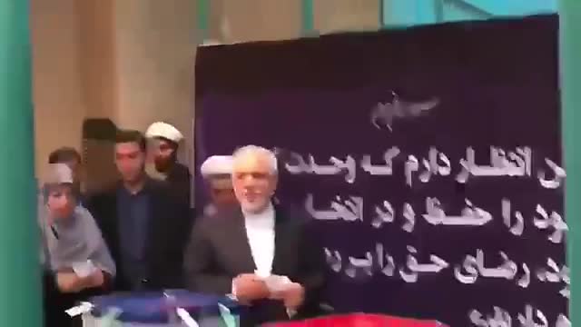 ‫حمایت دکتر جواد ظریف از حسن روحانی در انتخابات ریاست جمهوری ایران Javad Zarif Hassan Rouhani‬‎