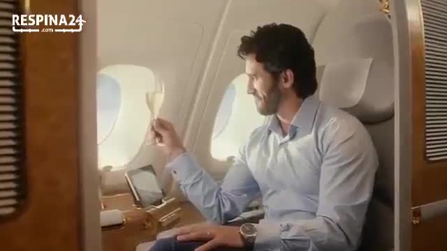 تبلیغ جذاب هواپیمایی امارات