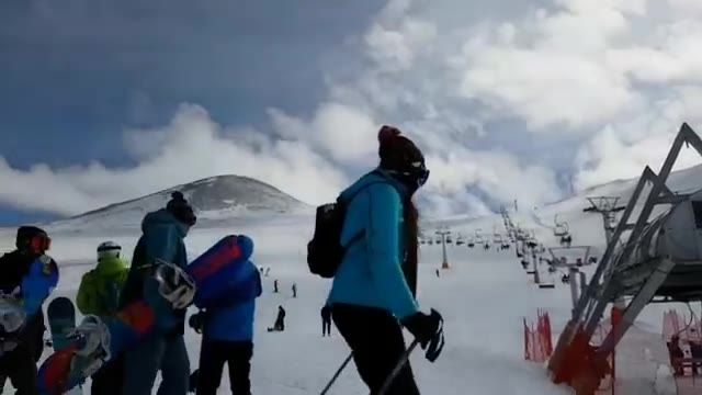 ‫پیست اسکی توچال ایران تهران - tochal ski iran tehran‬‎