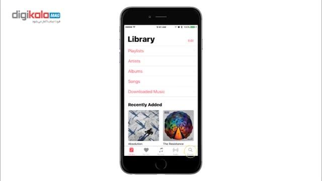 طراحی جدید اپل موزیک iOS 10 با کاربری آسان