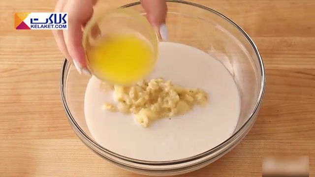 آموزش درست کردن پنکیک موزی برای صبحانه 