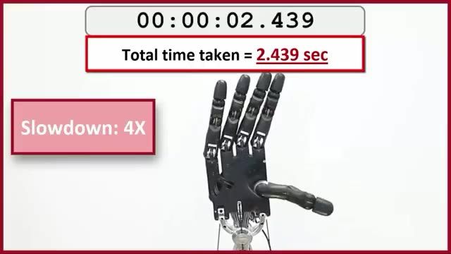 طراحی دست ربات با مهارت های دست انسانی
