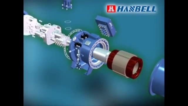 hanbell compressor structure روش کار و اجزای کمپرسور اسکرو هنبل