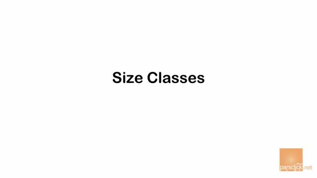 43- سایز کلاسها SIze Classes
