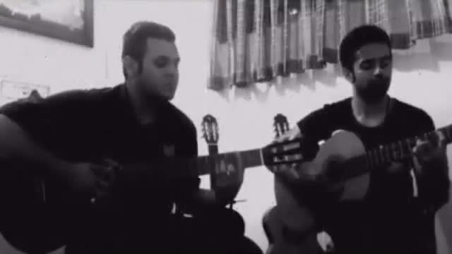 ‫اجرای گیتار سپهر سلطانی ا به همراه علی حاجیلو.mp4‬‎