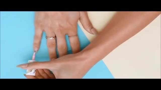 Nail Art - آموزش طرح جالب ناخن
