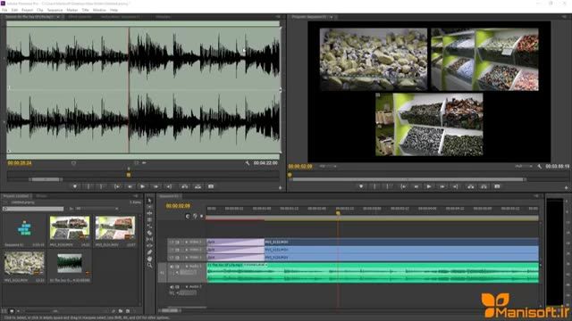 ‫اموزش حرفه ای پریمیرپرو تکنیک هماهنگ سازی ویدیوها با موزیک در نسخه 6 بدون پلاگین‬‎