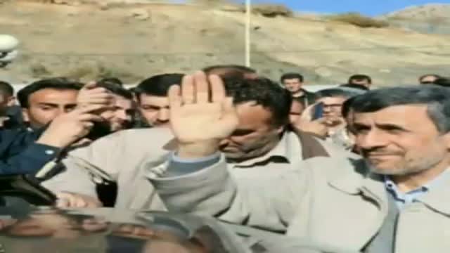 اندک اندک جمع مستان می رسند / موزیک ویدیو درباره دکتر احمدی نژاد