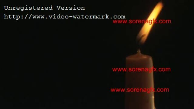 ‫فیلم استوک سوختن شمع با کیفیت بالا‬‎