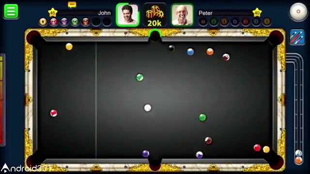 بازی  محبوب بیلیارد حرفه ای برای اندروید 8 Ball Pool
