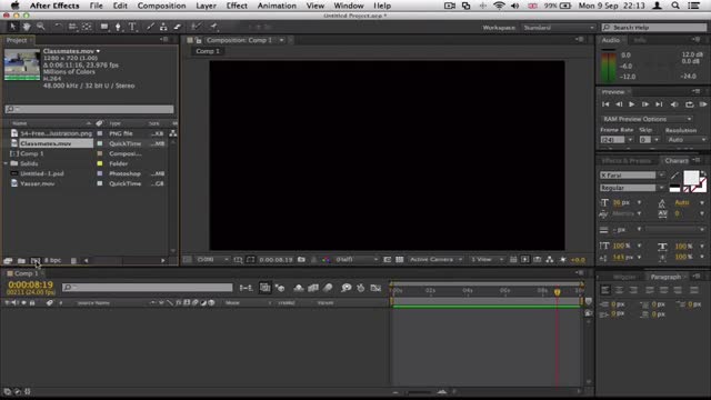 18- مات کردن ویدیو با ویدیو در Adobe After Effect