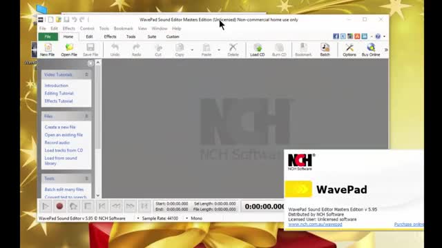 Wavepad Audio Editor Pro نحوه آموزش رجیستری و استفاده دایمی