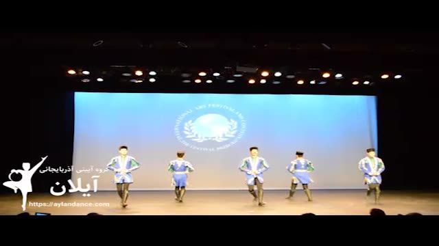 درخشش رقص آذربایجانی گروه آیلان در جشنواره پاریس فرانسه