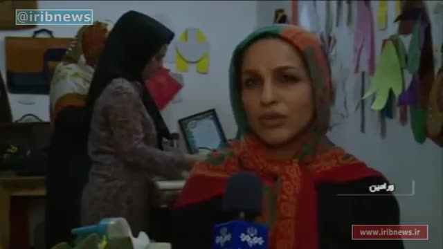 Iran Women Leather workers, Varamin county زنان چرم دوز شهرستان ورامین ایران
