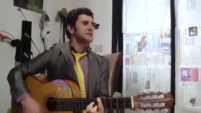 ‫خواندن امین حیایی در مهمونی و رقص عوامل فیبمبرداری وکارگردان،famous Iranian actor's singing‬‎