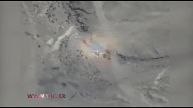 هلاکت نیروها و خودروهای داعشی به دست نیروی هوایی روسیه