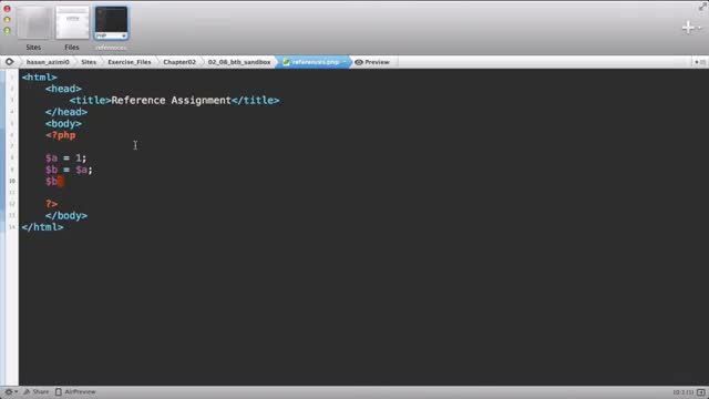 111- مبحث Reference Assignment در پی اچ پی PHP