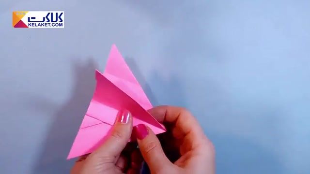 آموزش درست کردن یک گل ستاره ایی جالب و زیبا با استفاده از هنر اوریگامی