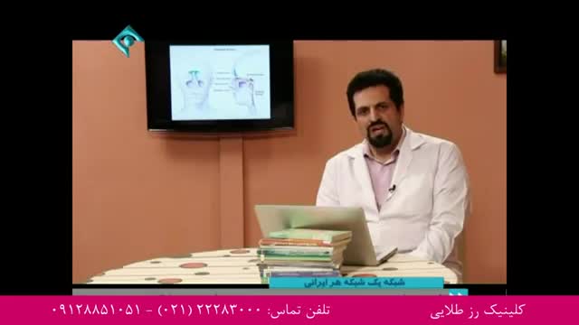 ‫دکتر اکبری در برنامه سیمای خانواده - چال گونه‬‎