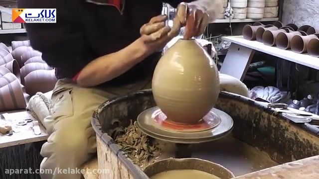 آموزش سفالگری :ساخت تخم مرغ 