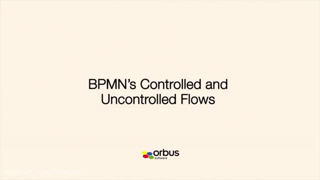 13- جریان‎های کنترل شده و کنترل نشده در استاندارد BPMN2.0
