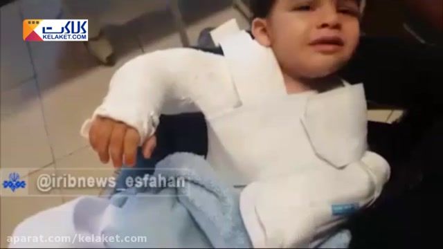 کودکی 2 ساله در اصفهان به اشتباه از ناحیه دست چپ تحت عمل جراحی قرار گرفت!!!