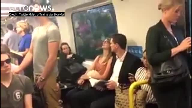 درخواست ازدواج در متروی ملبورن