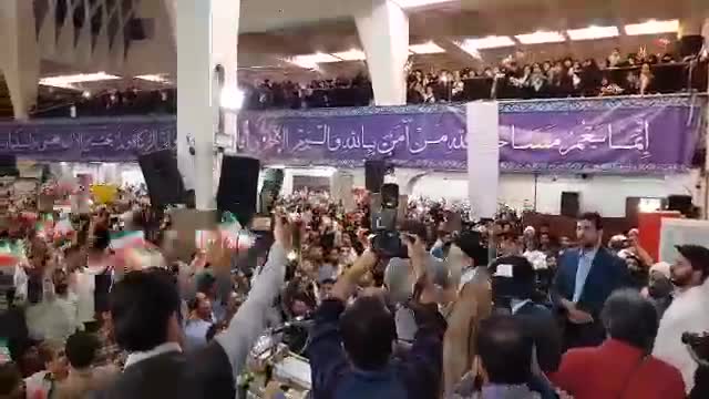 ‫فیلم ورود حجت الاسلام سید ابراهیم رییسی به جامعه الحسین مشهد‬‎