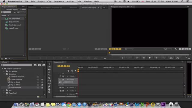 آموزش "Adobe Premiere Pro CS6" قسمت دهم